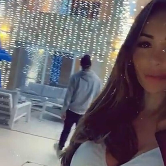 La décoration de Noël de Nabilla, le 20 décembre 2019 sur Instagram.