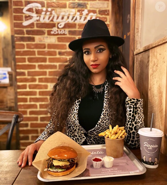 Jahna Sebastian, la mère de la fille de Swizz Beats (mari d'Alicia Keys) sur Instagram.