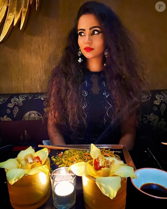 Jahna Sebastian, la mère de la fille de Swizz Beats (mari d'Alicia Keys) sur Instagram.