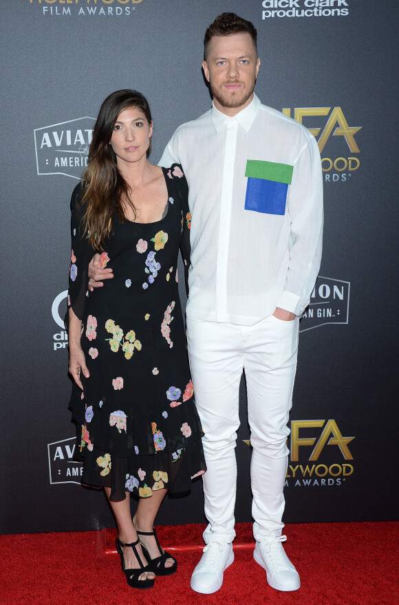Dan Reynolds et sa femme Aja Volkman à la 22e soirée annuelle Hollywood Film Awards à Los Angeles, le 4 novembre 2018
