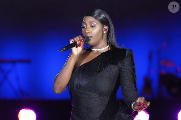 Aya Nakamura - Etam Live Show 2019 au Stade Roland Garros à Paris le 24 septembre 2019. © Rachid Bellak / Bestimage