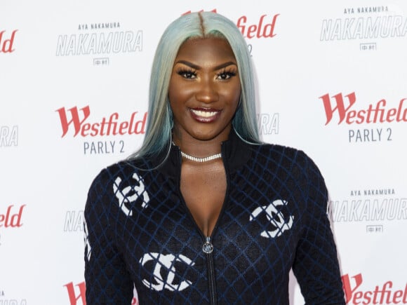Aya Nakamura inaugure le nouveau centre commercial Westfield "Parly 2" au Chesnay, le 18 septembre 2019. © Pierre Perusseau/Bestimage