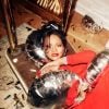 Rihanna pose pour la campagne publicitaire de "Savage x Fenty". New York, le 20 novembre 2019.