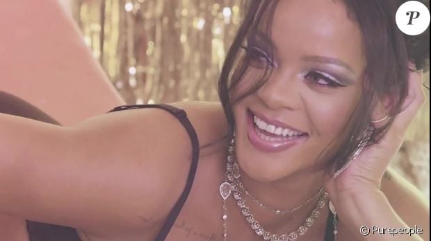 Rihanna s&#039;est mis en scène dans sa nouvelle campagne de publicité pour sa marque de lingerie Fenty.