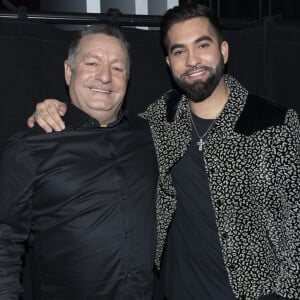 Exclusif- Kendji Girac et son père Paul - Surprises - Backstage de l'enregistrement de l'émission "La Chanson secrète 4", qui sera diffusée le 4 janvier 2020 sur TF1, à Paris. Le 17 décembre 2019 © Gaffiot-Perusseau / Bestimage