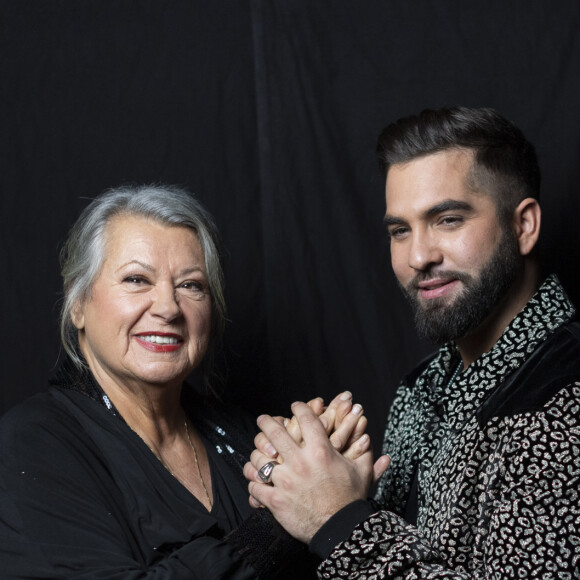 Exclusif  - Kendji Girac, Ginette Reno - Surprises - Backstage de l'enregistrement de l'émission "La Chanson secrète 4", qui sera diffusée le 4 janvier 2020 sur TF1, à Paris. Le 17 décembre 2019 © Gaffiot-Perusseau / Bestimage