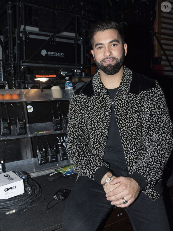 Exclusif  - Kendji Girac - Backstage de l'enregistrement de l'émission "La Chanson secrète 4", qui sera diffusée le 4 janvier 2020 sur TF1, à Paris. Le 17 décembre 2019 © Gaffiot-Perusseau / Bestimage