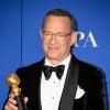 Tom Hanks - Pressroom de la 77e cérémonie annuelle des Golden Globe Awards au Beverly Hilton Hotel à Los Angeles, le 5 janvier 2020.