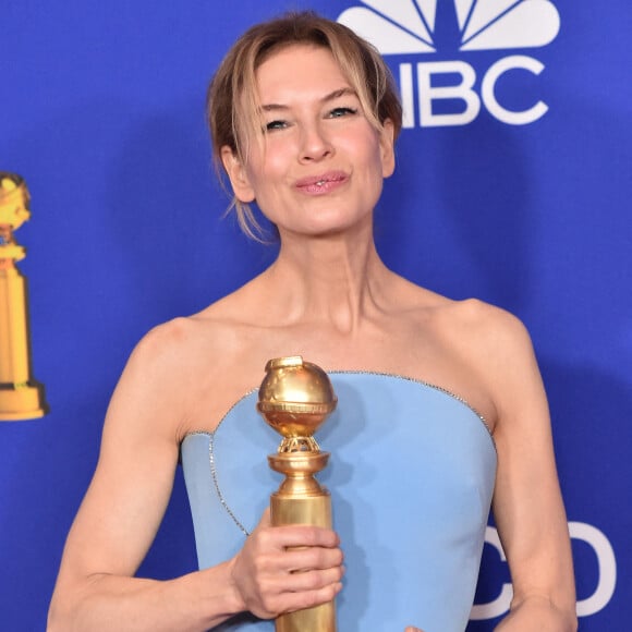 Renée Zellweger - Pressroom de la 77e cérémonie annuelle des Golden Globe Awards au Beverly Hilton Hotel à Los Angeles, le 5 janvier 2020.