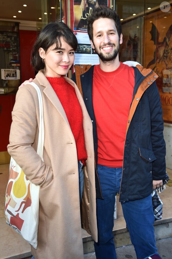 Audrey Giacomini et Fabien Ara lors de l'avant-première du film "Lavande" au cinéma Mac-Mahon à Paris, France, le 4 janvier 2020. © Giancarlo Gorassini/Bestimage