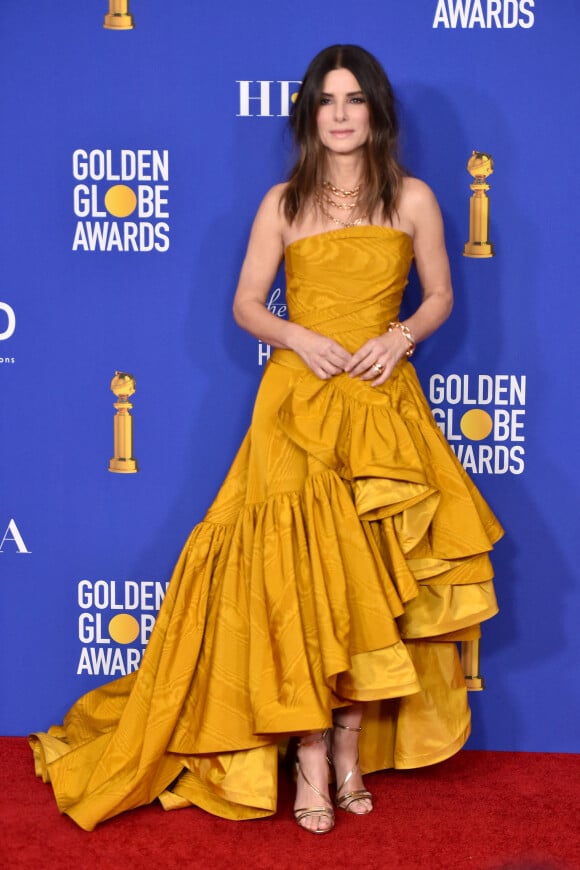 Sandra Bullock <span>à la 77ème cérémonie des Golden Globe, le 5 janvier 2020 à Beverly Hills, </span>