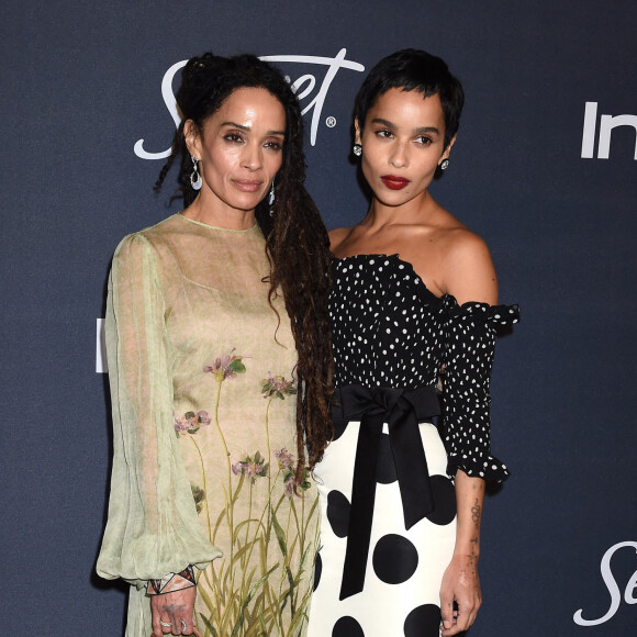 Lisa Bonet et Zoë Kravitz à la soirée Warner des Golden Globes le 5 février 2020 à Beverly Hills
