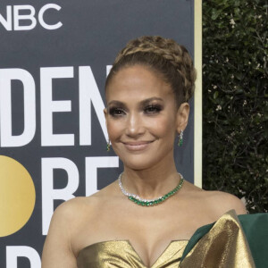 Jennifer Lopez à la 77ème cérémonie des Golden Globe Awards le 5 janvier 2020 à Beverly Hills