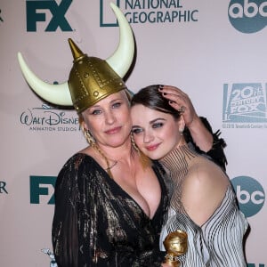 Patricia Arquette et Joey King à l'after party Walt Disney Company de la 77ème cérémonie annuelle des Golden Globe Awards à l'hôtel Beverly Hilton à Los Angeles, Californie, Etats-Unis, le 5 janvier 2020.