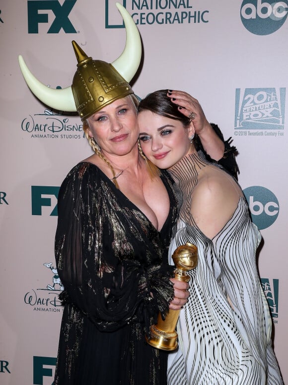 Patricia Arquette et Joey King à l'after party Walt Disney Company de la 77ème cérémonie annuelle des Golden Globe Awards à l'hôtel Beverly Hilton à Los Angeles, Californie, Etats-Unis, le 5 janvier 2020.