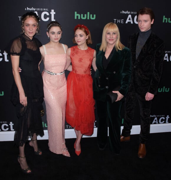 Chloe Sevigny, Joey King, AnnaSophia Robb, Patricia Arquette and Calum Worthy - Première du film "The Act" à New York. Le 14 mars 2019