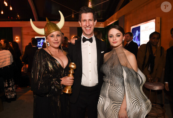 Patricia Arquette et Joey King à l'after party Walt Disney Company de la 77ème cérémonie annuelle des Golden Globe Awards à l'hôtel Beverly Hilton à Los Angeles, Californie, Etats-Unis, le 5 janvier 2020.