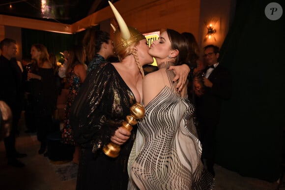 Patricia Arquette et Joey King à l'after party Walt Disney Company de la 77ème cérémonie annuelle des Golden Globe Awards à l'hôtel Beverly Hilton à Los Angeles, Californie, Etats-Unis, le 5 janvier 2020.