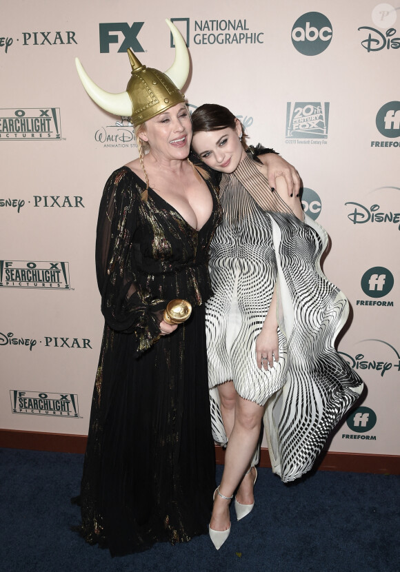 Patricia Arquette et Joey King à l'after party Walt Disney Company de la 77ème cérémonie annuelle des Golden Globe Awards à l'hôtel Beverly Hilton à Los Angeles, Californie, Etats-Unis, le 5 janvier 2020.