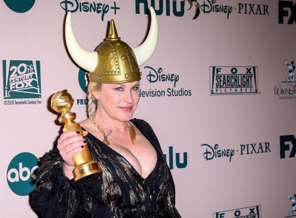 Patrica Arquette à l'after party Walt Disney Company de la 77ème cérémonie annuelle des Golden Globe Awards à l'hôtel Beverly Hilton à Los Angeles, Californie, Etats-Unis, le 5 janvier 2020.