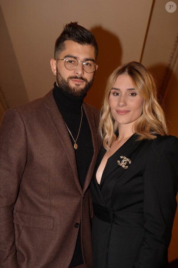 Exclusif - Benoît Assadi et sa femme Jesta Hillmann (Koh-Lanta) - Soirée "Masterclass - Les secrets du métier d'influenceur" à Paris, le 9 décembre 2019. © Veeren/Bestimage