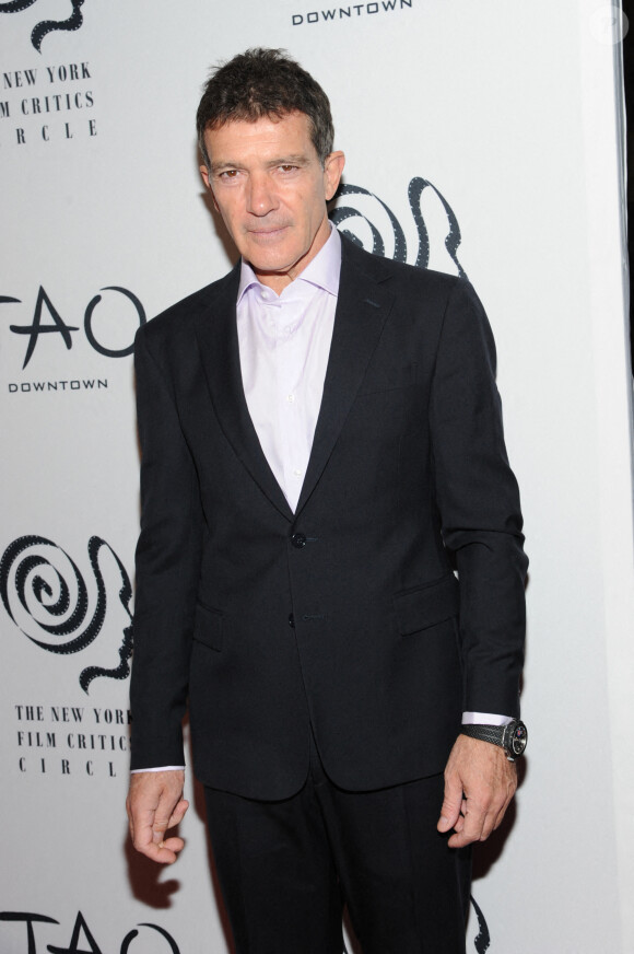 Antonio Banderas - Les célébrités assistent à la cérémonie des "New York Film Critics Circle Awards" à New York, le 7 janvier 2020. @John Palmer/MediaPunch/INSTARimages/ABACAPRESS.COM
