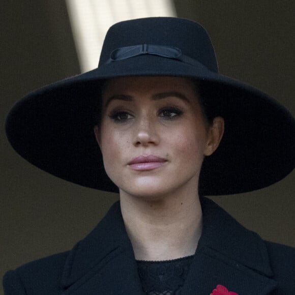 Meghan Markle, duchesse de Sussex - La famille royale d'Angleterre lors du National Service of Remembrance à Londres le 10 novembre 2019.