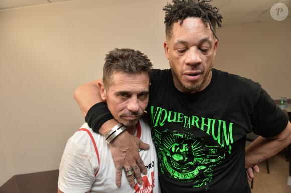 Exclusif - Remise d'un multi disque de platine à JoeyStarr et Kool Shen lors de l'after party du Concert du Suprême NTM à l'AccorHotels Arena de Bercy à Paris le 23 novembre 2019. © Ramsamy Veeren / Bestimage