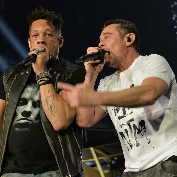 JoeyStarr, Kool Shen - Concert du groupe Suprême NTM à l'AccorHotels Arena de Bercy à Paris le 23 novembre 2019. © Veeren Ramsamy / Bestimage