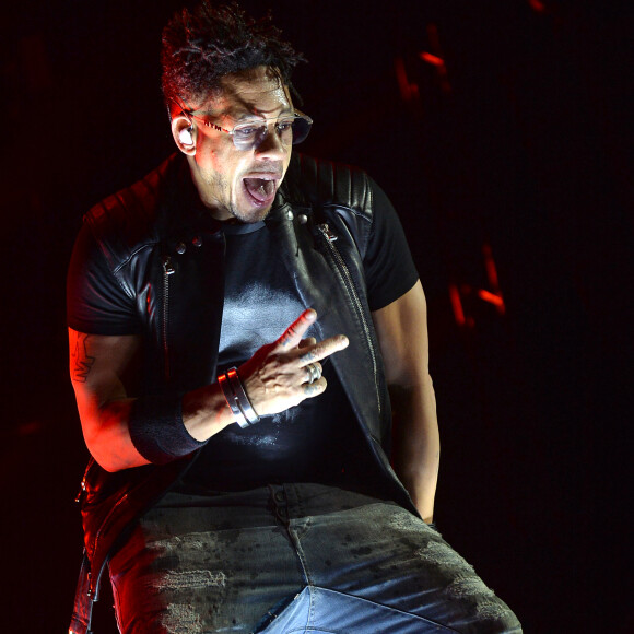 JoeyStarr - Concert du groupe Suprême NTM à l'AccorHotels Arena de Bercy à Paris le 23 novembre 2019. © Veeren Ramsamy / Bestimage