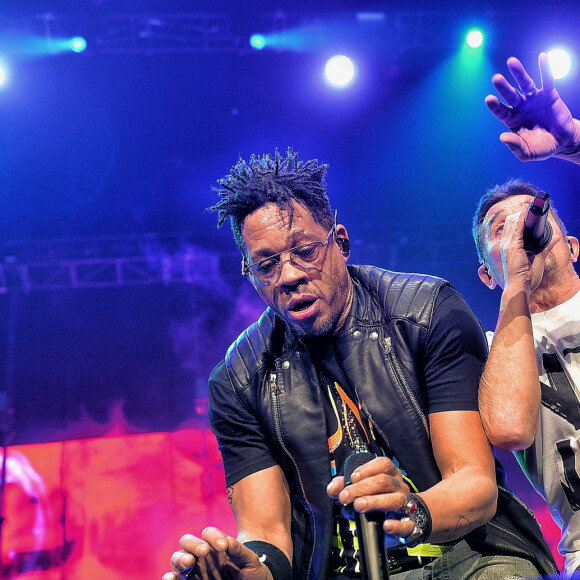 JoeyStarr, Kool Shen - Concert du groupe Suprême NTM à l'AccorHotels Arena de Bercy à Paris le 22 novembre 2019. © Veeren Ramsamy / Bestimage