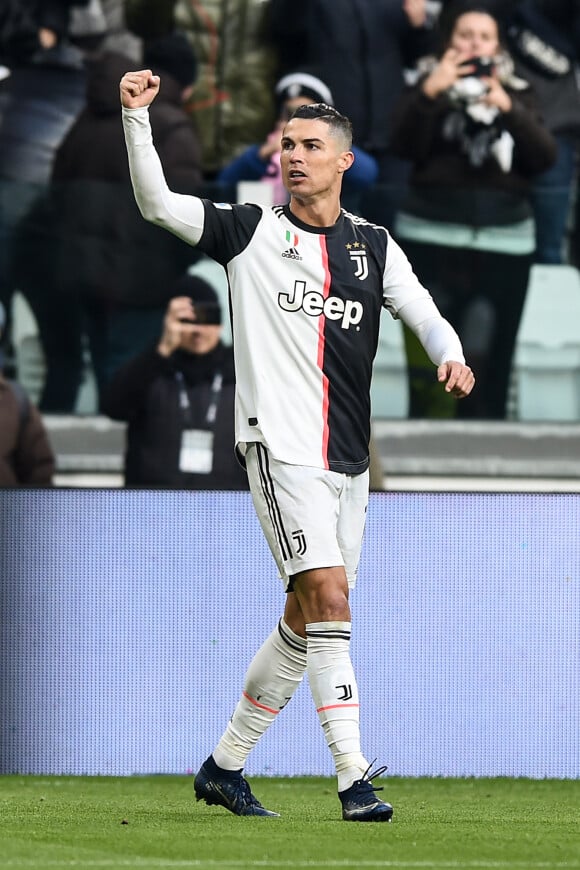 Cristiano Ronaldo - Match de Football - Juventus Turin vs Cagliari, Serie A, à Turin, le 6 janvier 2020.