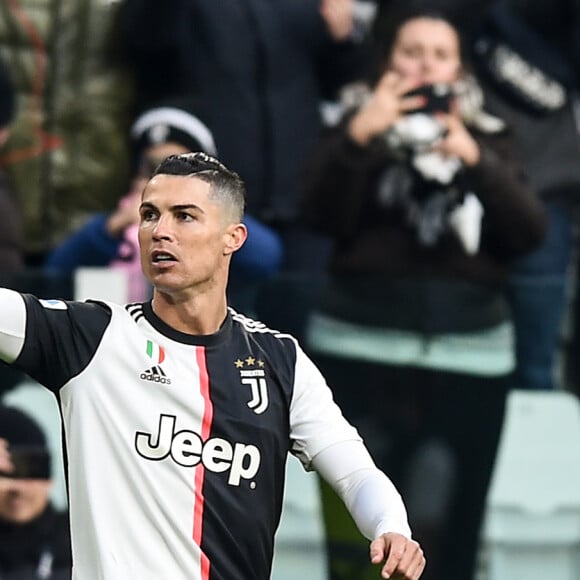 Cristiano Ronaldo - Match de Football - Juventus Turin vs Cagliari, Serie A, à Turin, le 6 janvier 2020.