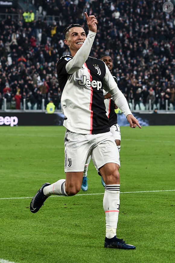 Cristiano Ronaldo - Match de Football - Juventus Turin vs Cagliari, Serie A, à Turin, le 6 janvier 2020.