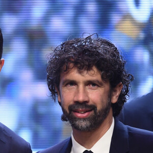 Cristiano Ronaldo, Damiano Tommasi - Cérémonie du "Gran Gala del Calcio" à Milan en Italie le 2 décembre 2019. © Image Sport /Panoramic/Bestimage