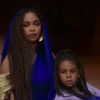 Beyoncé et sa fille Blue Ivy dans les clips vidéos de "Spirit" et "Bigger" du nouveau film "Le Roi Lion". Le 20 juillet 2019.