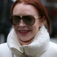 Lindsay Lohan fait une sortie shopping avec des amis à New York, le 20 décembre 2018.
