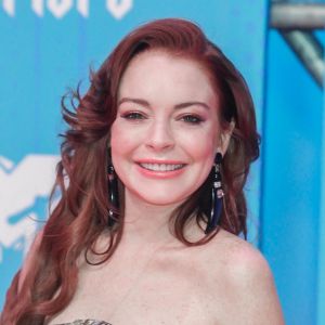 Lindsay Lohan à la soirée "MTV Europe Music Awards" à Bilbao en Espagne, le 4 novembre 2018.