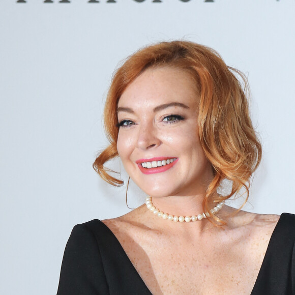 Lindsay Lohan - 24e Gala amfAR, durant le 70e festival de Cannes. Le 25 mai 2017. @Nasser Berzane/ABACAPRESS.COM