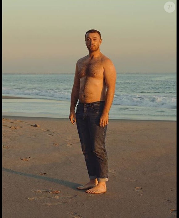 Sam Smith pose torse nu sur Instagram, le 12 février 2019.