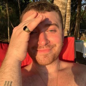 Sam Smith sur son compte Instagram. Le 12 janvier 2020.