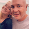 Cauet complice avec sa fille Ivana lors de vacances à Saint-Martin en juillet 2019.