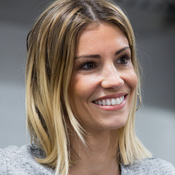 Alexandra Rosenfeld, Miss France et Miss Europe 2006, durant la conférence de presse du  "Salon de la Patisserie 2019". Paris. Le 16 avril 2019. @Nasser Berzane/ABACAPRESS.COM