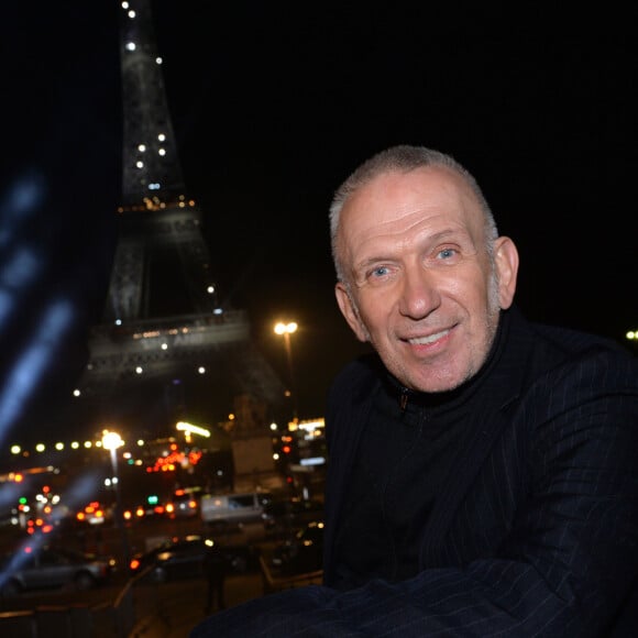 Exclusif - Jean-Paul Gaultier - Backstage du concert anniversaire des 130 ans de la Tour Eiffel à Paris. Le 2 octobre 2019. © Perusseau-Veeren/ Bestimage