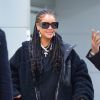 Exclusif - Rihanna à l'aéroport JFK de New York le 16 janvier 2020.