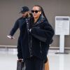 Exclusif - Rihanna à l'éroport JFK à New York le 5 janvier 2020.