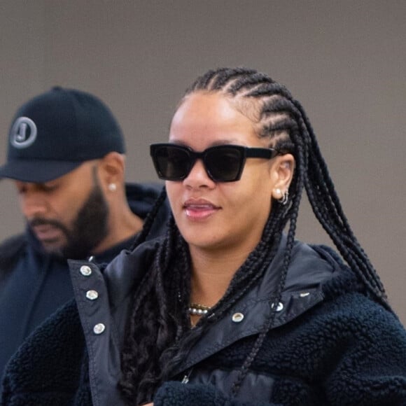 Exclusif - Rihanna à l'éroport JFK à New York le 5 janvier 2020.