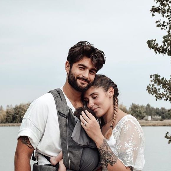 Benoît et Jesta de "Koh-Lant" avec leur fils Juliann, Instagram, 1er septembre 2019