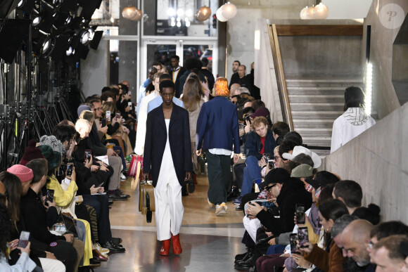 Défilé de mode LANVIN, collection homme automne-hiver 2020/2021. Paris, le 19 janvier 2020.