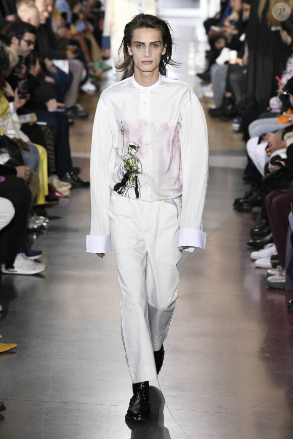 Défilé de mode LANVIN, collection homme automne-hiver 2020/2021. Paris, le 19 janvier 2020.